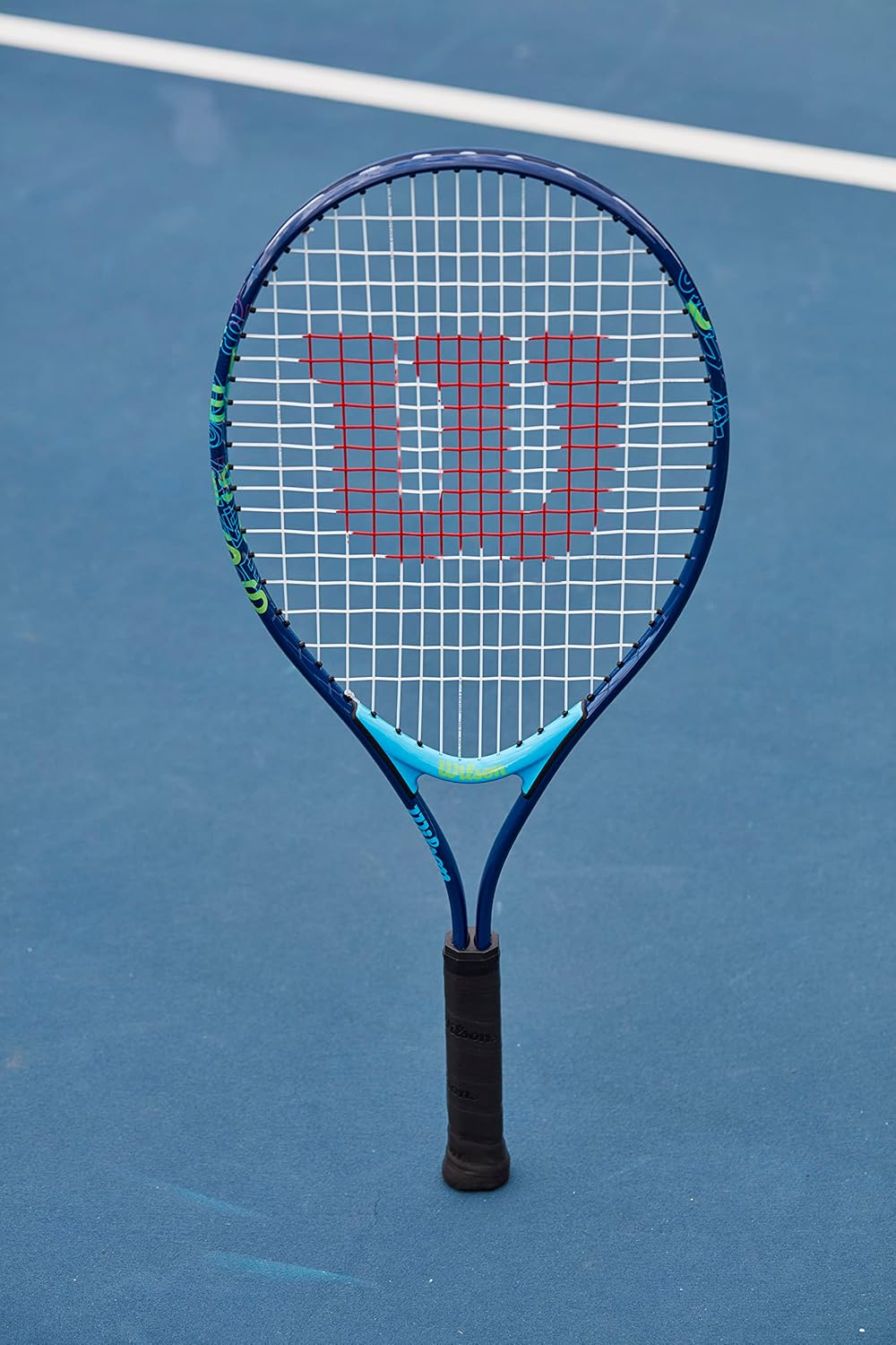 Wilson US Open Jr Tennis Racket, for Kids, Aluminium image number 2