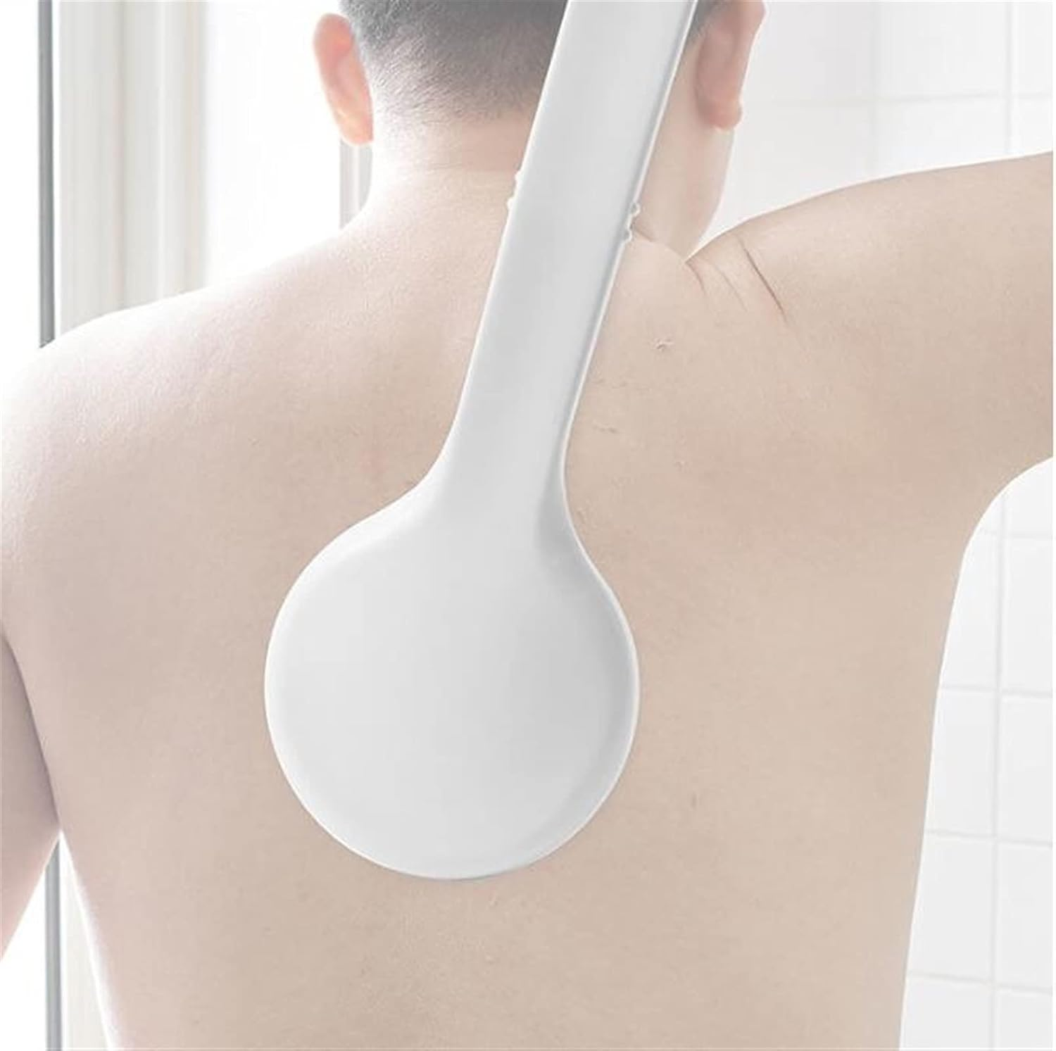 JUNMIN Long-Handled Bath Sponge Brush, Massage Supplies, Wipe Back Bath Towels, Decontamination Energy