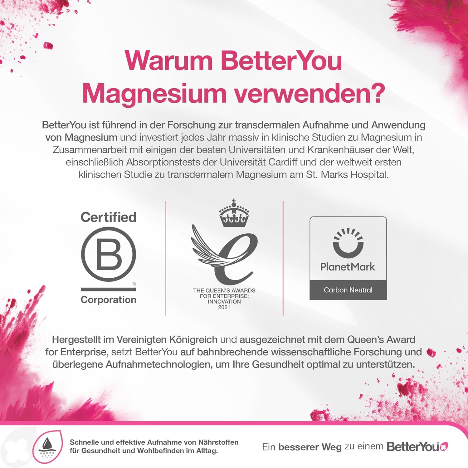 Betteryou Magnesium Skin Body Lotion 180Ml image number 1