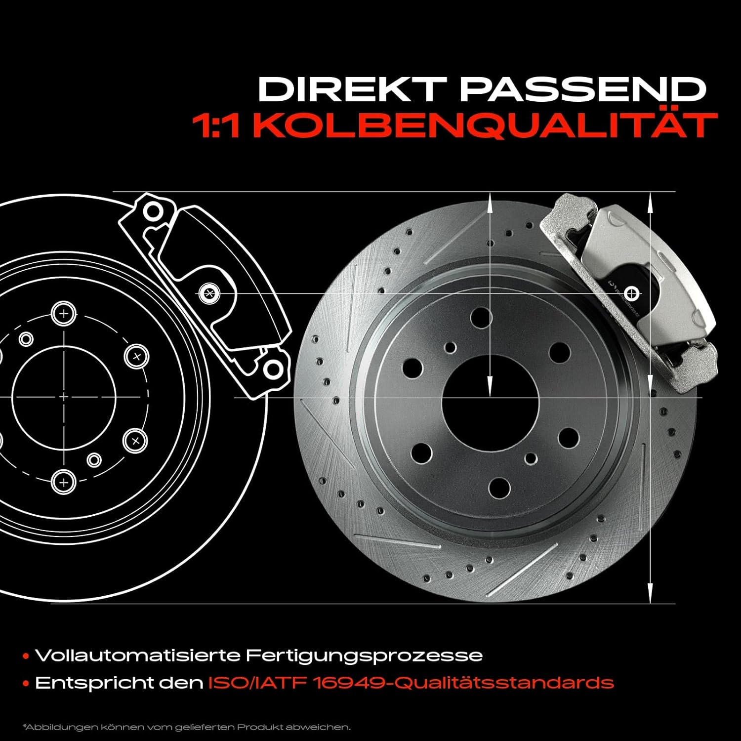Frankberg 2 X Brake Caliper Rear Left Right Compatible with 190 W201 C-Class W202 Coupe C124 E-Class W124 E-Class Coupe C124 Saloon W124 Replacement # 341002
