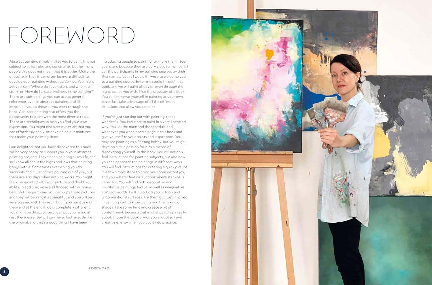 Abstract Painting: 20 Projects & Creative Techniques in Acrylic & Mixed Media image number 2