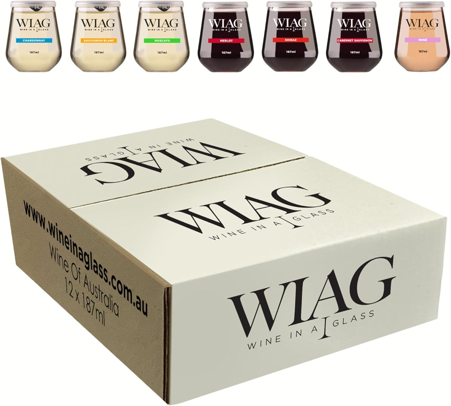 Wine Pink Moscato (12 Pack Stemless) image number 1