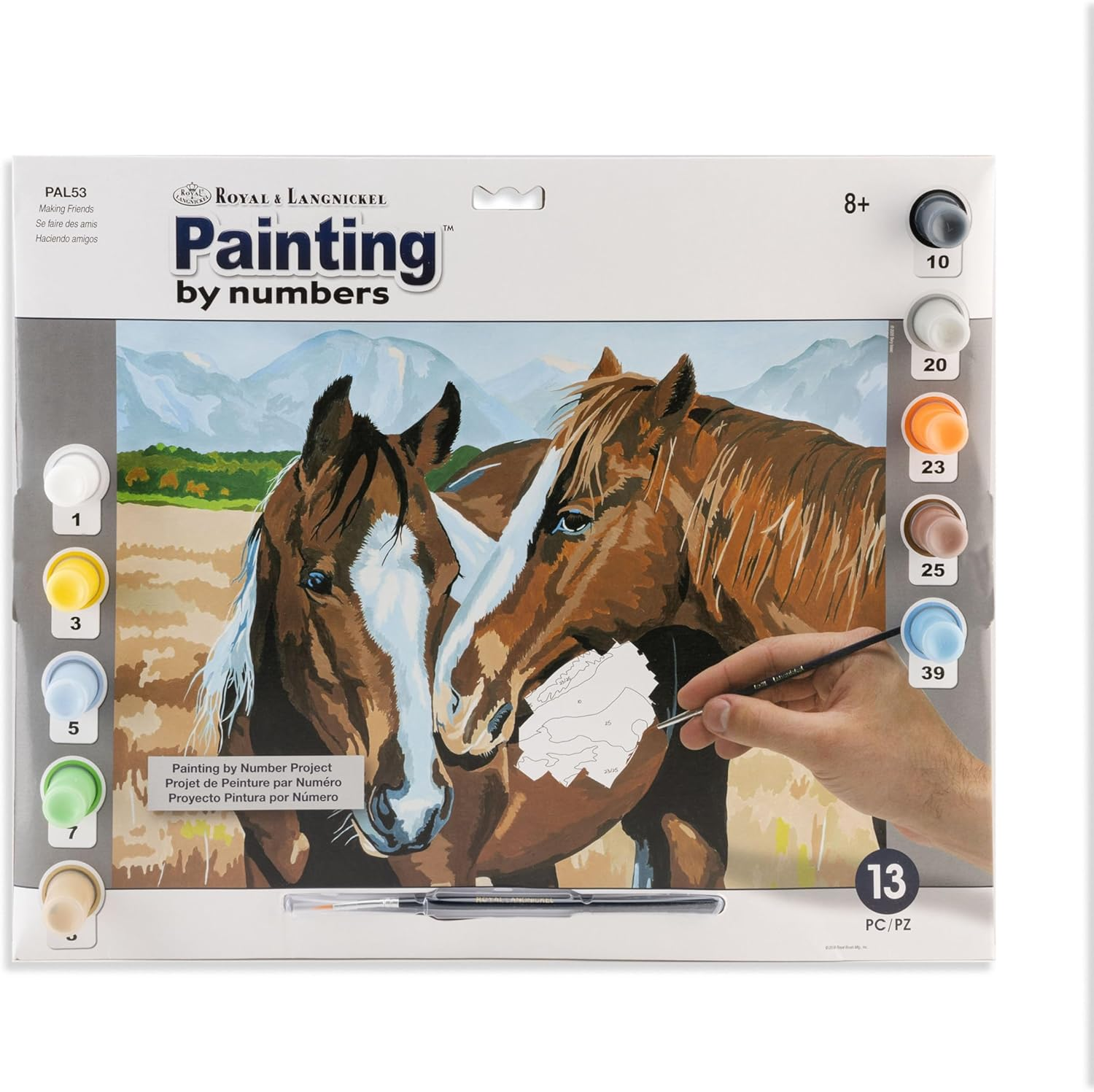 Royal & Langnickel PBN SR LG Making Friends image number 2