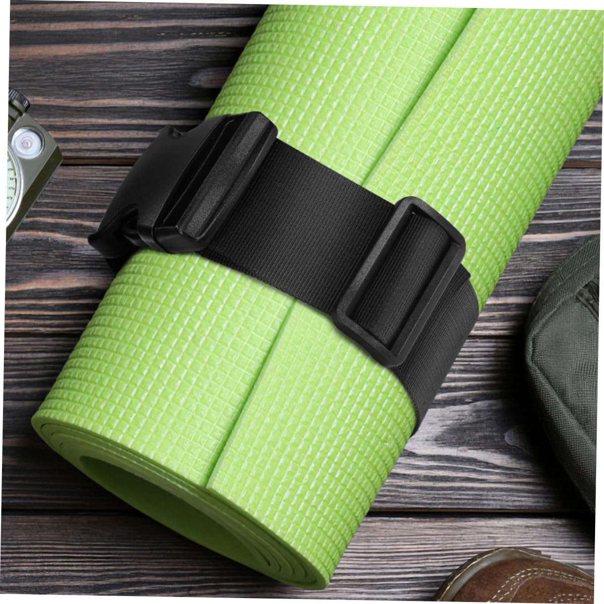 Zerodeko Adjustable Luggage Straps with Buckle 2Pcs Travel Suitcase Belts 3.8Cm Wide Nylon Straps for Secure Packing and Outdoor Travel Gear image number 3