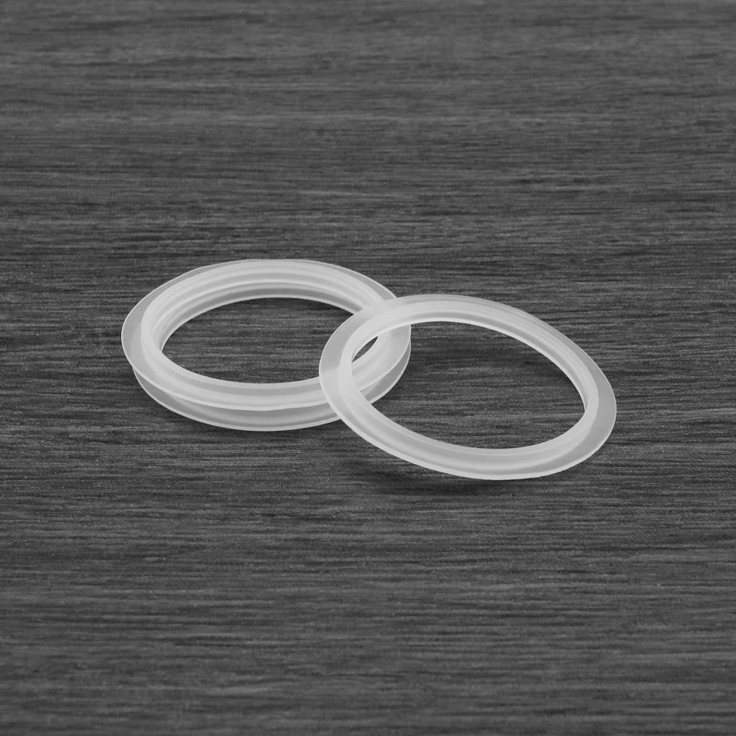 Emsea 10PCS O-Rings Bath Plug Seal Ring Transparent Silicone Sealing Gasket Pop up Basin Waste Seal for Push-Up Pop up Sink Drain Plug Basin Plug 34Mm ID 43Mm OD