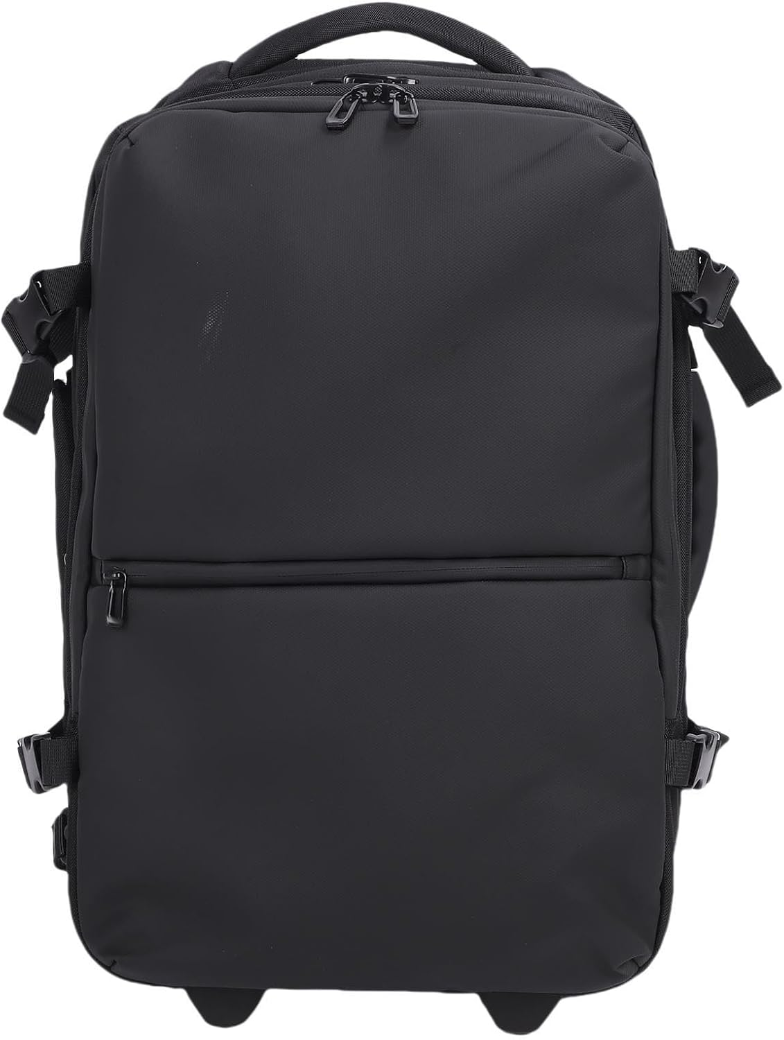 MENDUNER Vacuum Compression Travel Backpack, 40L-60L Expandable Luggage Backpack with Wheels USB Charging Port, Water Resistant Compression Bag for Flight Business Air Travel image number 3