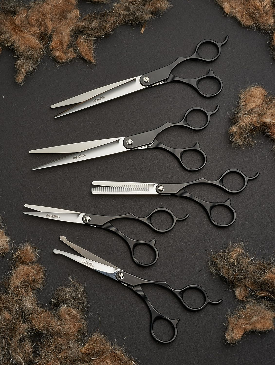 Andis Straight Shears, Right-Handed, Professional Dog and Cat Grooming image number 3