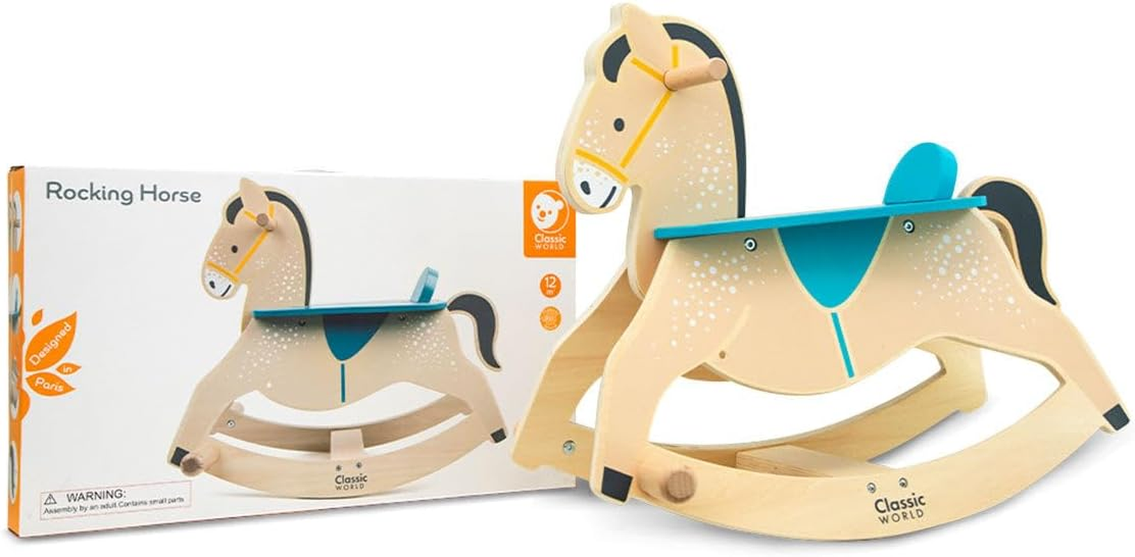 Classic World Rocking Horse image number 1