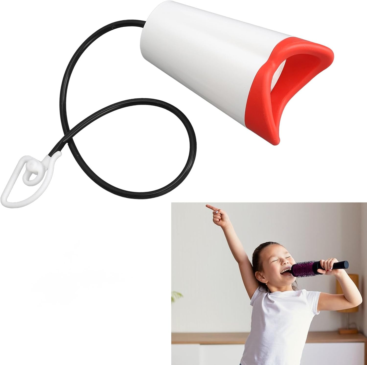 Vocal Dampener for Singing Practice, Reduce Noise Soundproof Singing Mask, Water Proof Vocal Steamer, for Singers Actors Performers