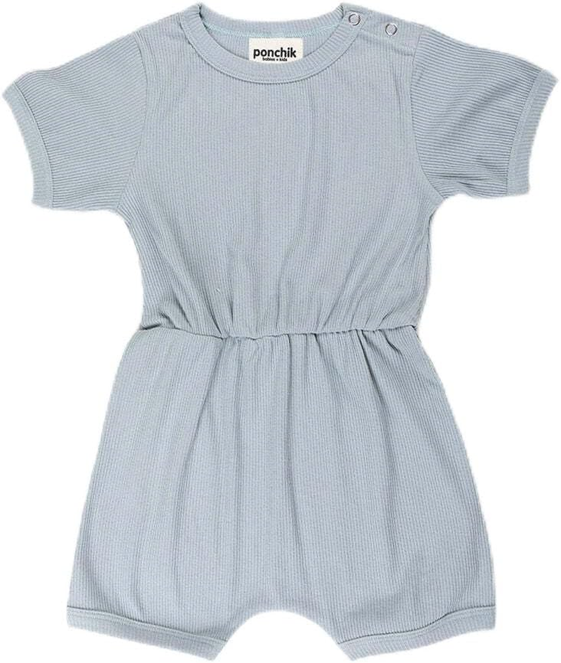 Ponchik Babies Cotton Ribbed Romper