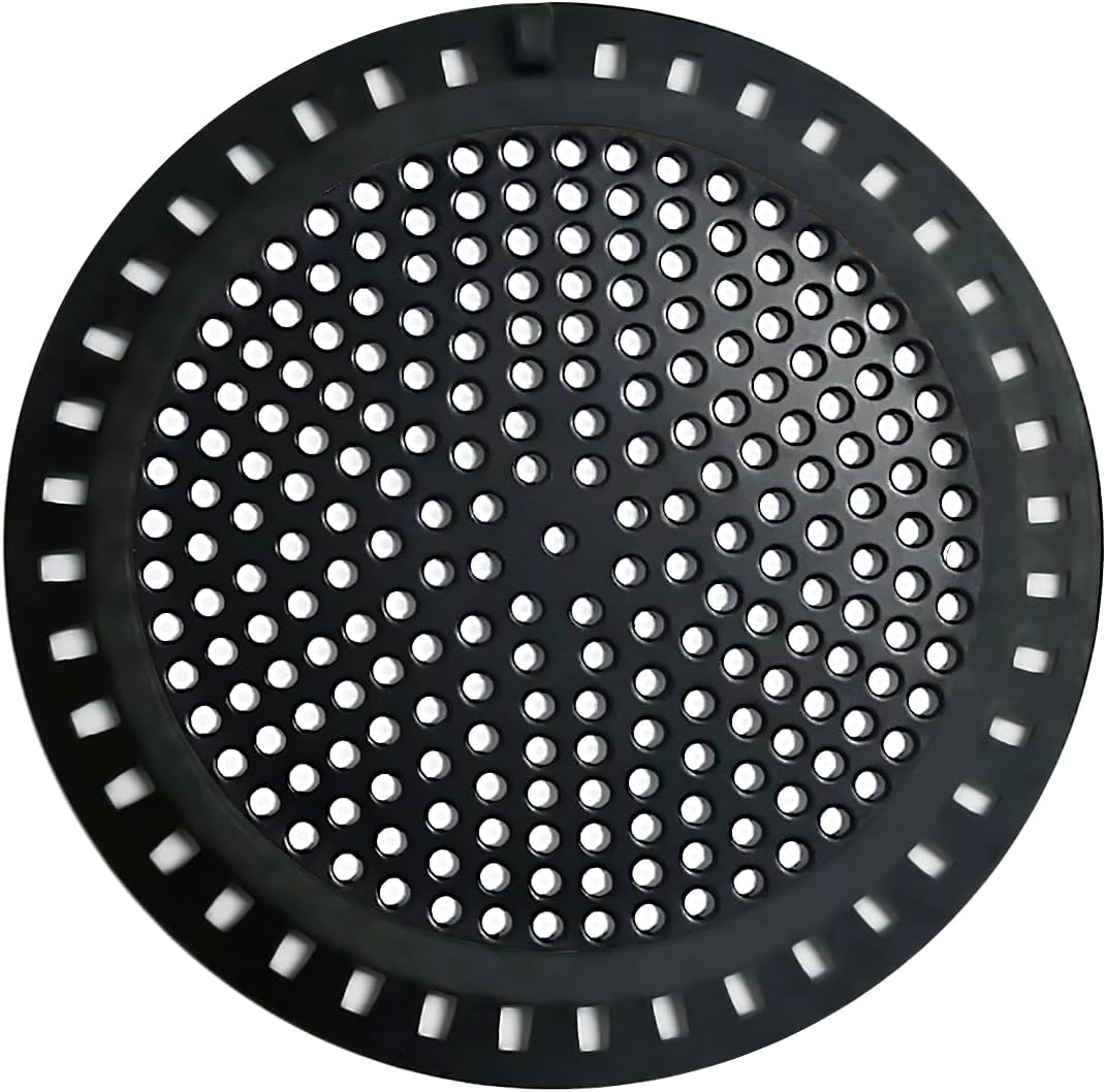 Drain Hair Catcher, Shower Hair Drain Catcher, Shower Drain Cover, Bathtub Drain Strainer, Tub Hair Catcher, Bathroom Sink Strainer Hair Trap Filter, Bathroom Drain Defender, Flat, Round
