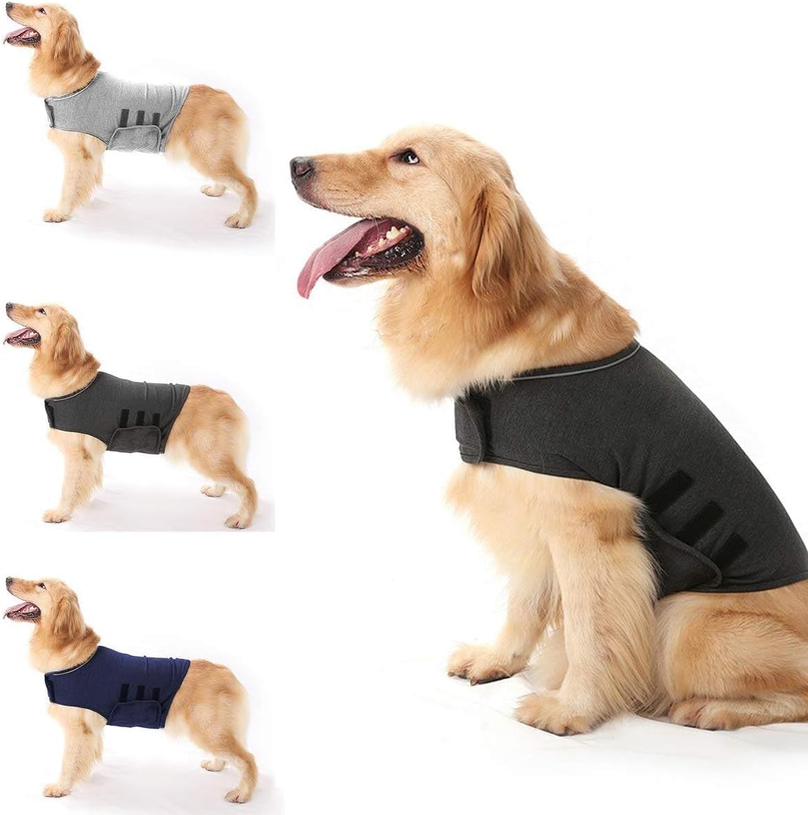 Dog Anxiety Jacket Calming Solution Vest Jacket Thunder Dog Wrap Coat Stress Relief for Dogs image number 1