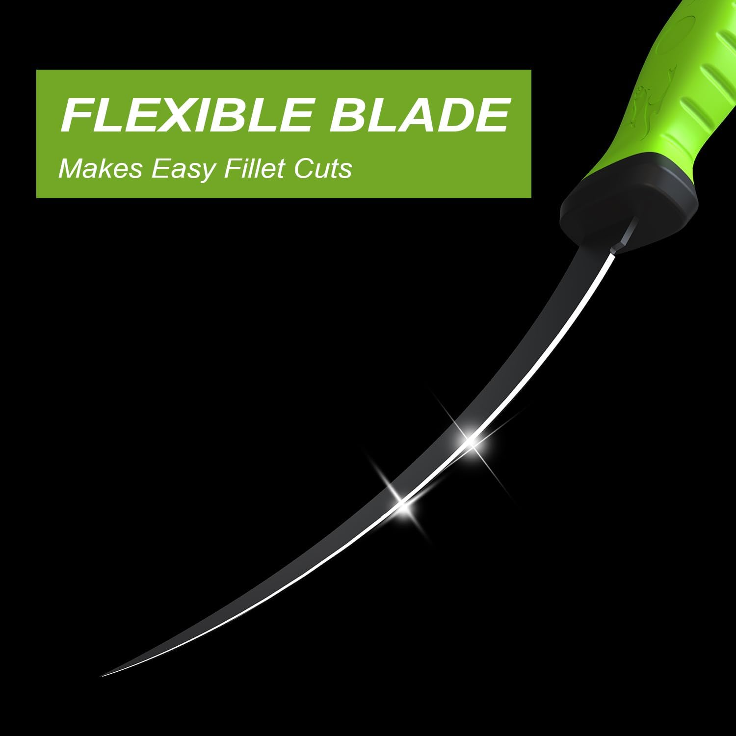 ANTOWIN Fishing Fillet Knife,7 Inch Professional Level Knives,Sharp Stainless-Steel Non-Stick Coating Blade, Non-Slip Handles, Perfect for Freshwater and Saltwater Fish (8 Inch) image number 1