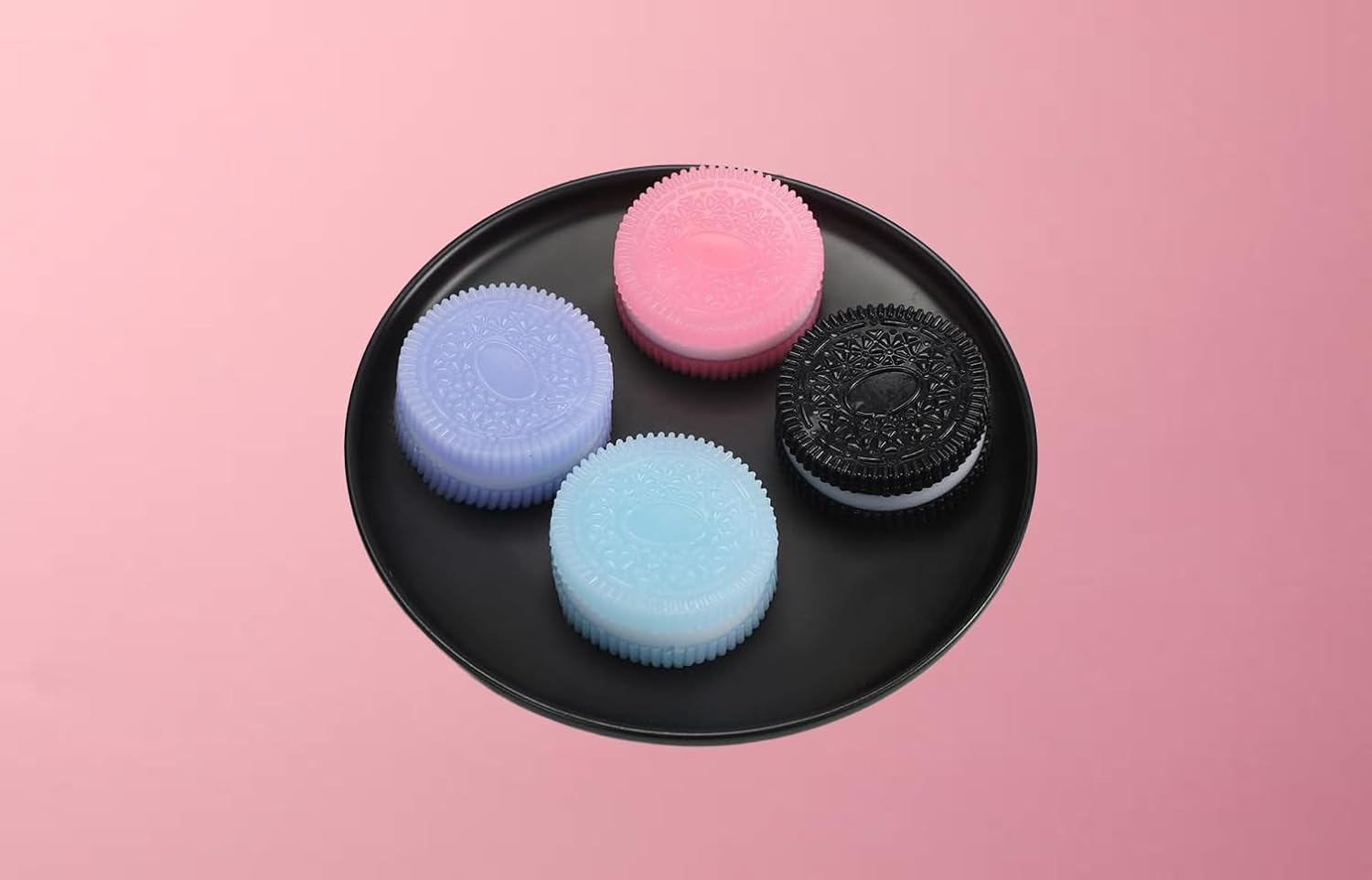 Taba Squishy Biscuit Cookie Toy &ndash; Stress Relief Squishy Toys for Kids & Adults &ndash; Soft Squeeze Kawaii Fidget &ndash; Cute Dessert Shape Sensory Toy for Relaxation & Anxiety 4 Pcs image number 6