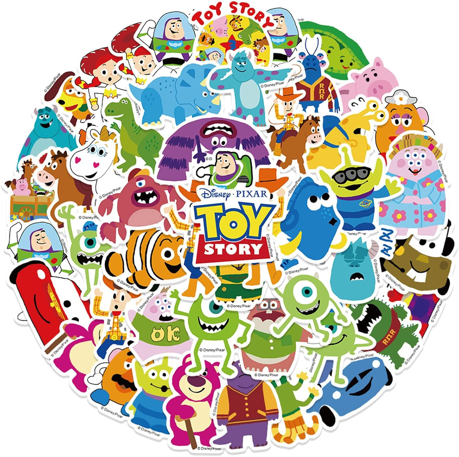 Mickey Mouse Stickers for Water Bottles 50 Pcs Cute, Waterproof, Beautiful and Fashionable Youth Stickers, Suitable for Cups, Phones, Bicycles, Guitars, Suitcases,Piano,Skateboard.