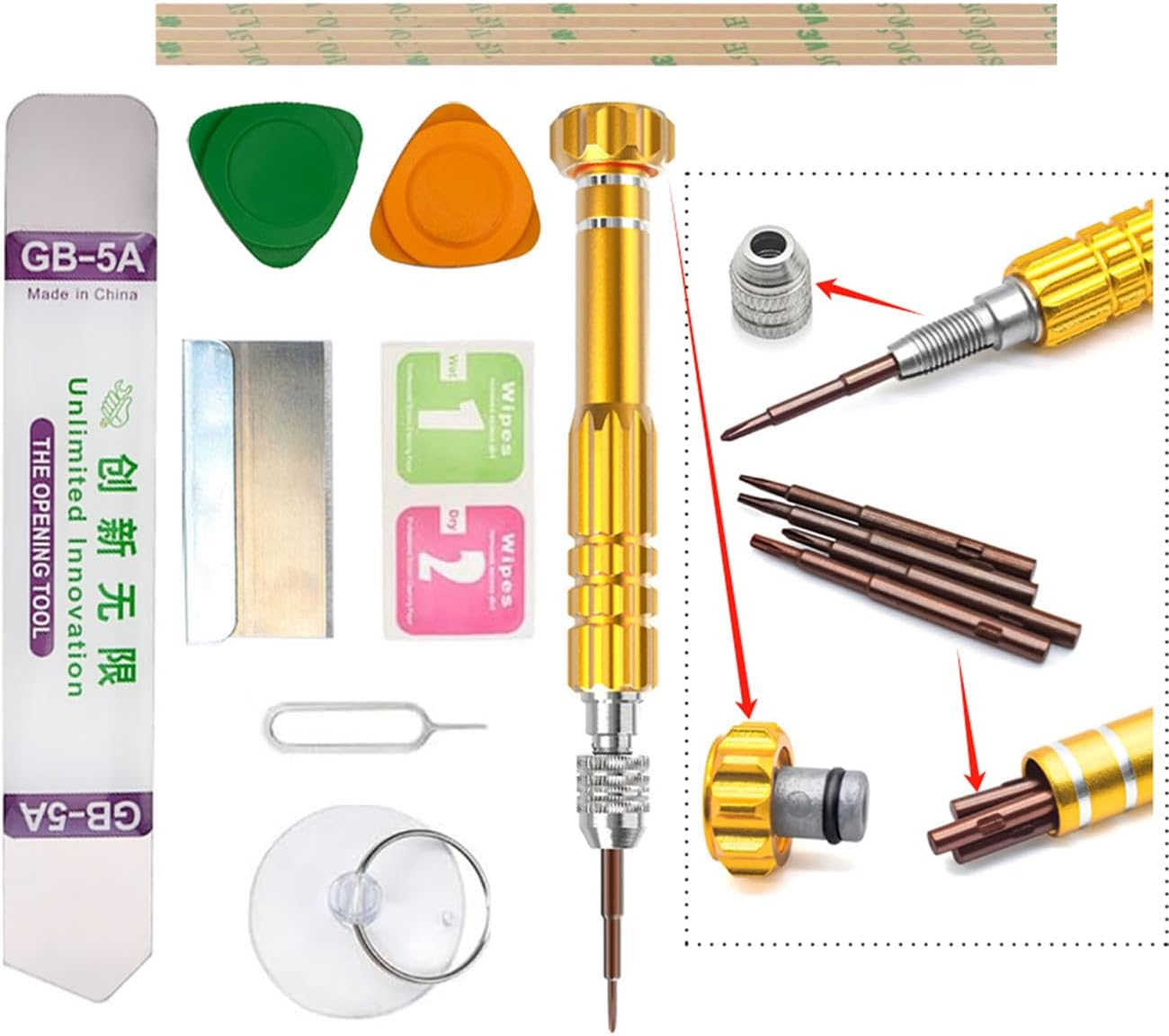 Gadget Troops LCD Display Assembly for Motorola Moto G05 XT2523-3, MC43C Screen Replacement Kit image number 1