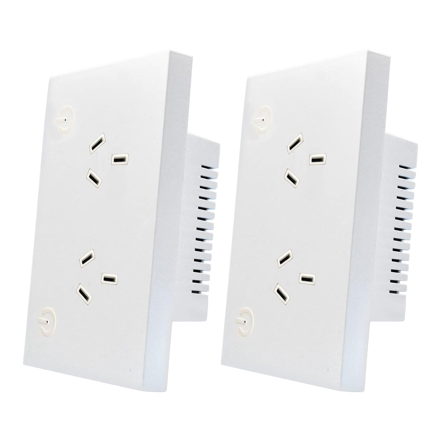 Useelink Smart Wifi Socket Outlet 2 AC 16A 3500W Individual Switches by App and Voice Command Works with Echo Alexa Google Assistant Timer Remote Control SAA Certified (2 Pack) image number 3