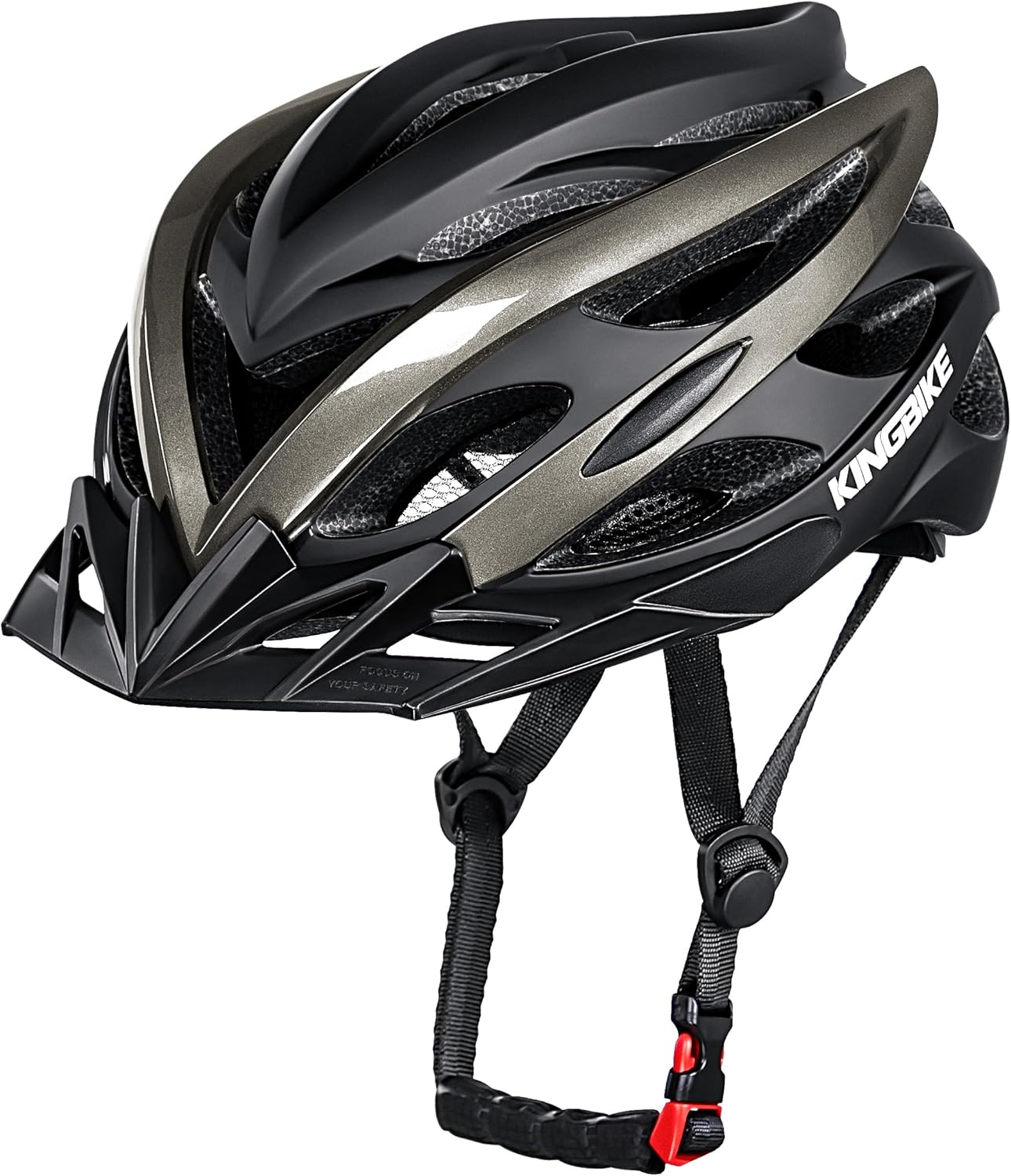KINGBIKE Bike Helmet Ultra-Light with Removable Sun Visor for Adults Men Women image number 4