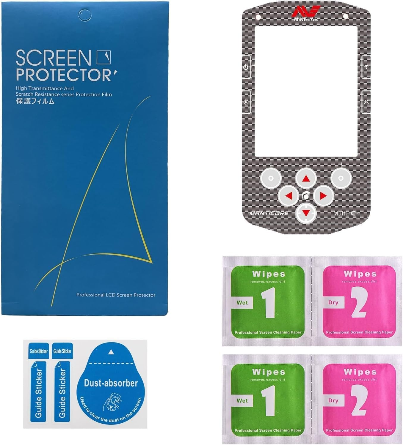 Screen Protector for Minelab Manticore Metal Detector, Anti-Scratch image number 1