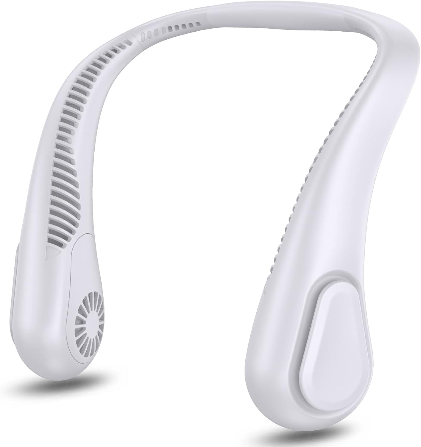 AMACOOL Bladeless Neck Fan Portable Personal Fan 5000Mah Rechargeable Battery Operated Wearable Fan for Women Men Outdoor Sport Travel Patio Garden Work Home Kitchen