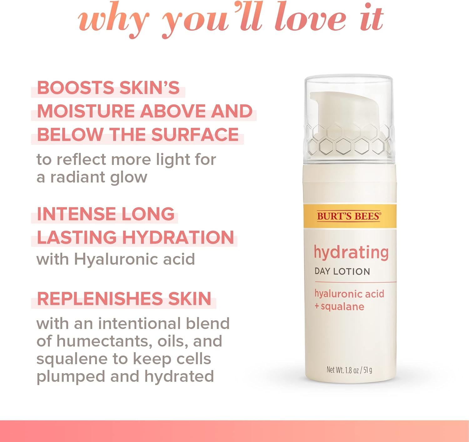 Truly Glowing Day Lotion - Dry Skin by Burts Bees for Unisex - 1.8 Oz Moisturizer image number 2