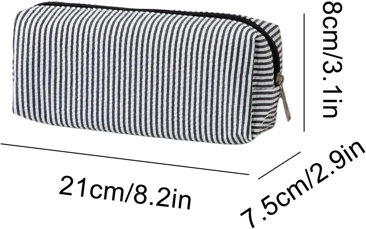 Tktouci Pen Case - Cute Pencil Case Large Capacity Pen Pouch | Portable Organizer School Supplies for Brushes Makeup Purse Daily Classroom Art Class Office Work Desk Home Birthday Preschool image number 6