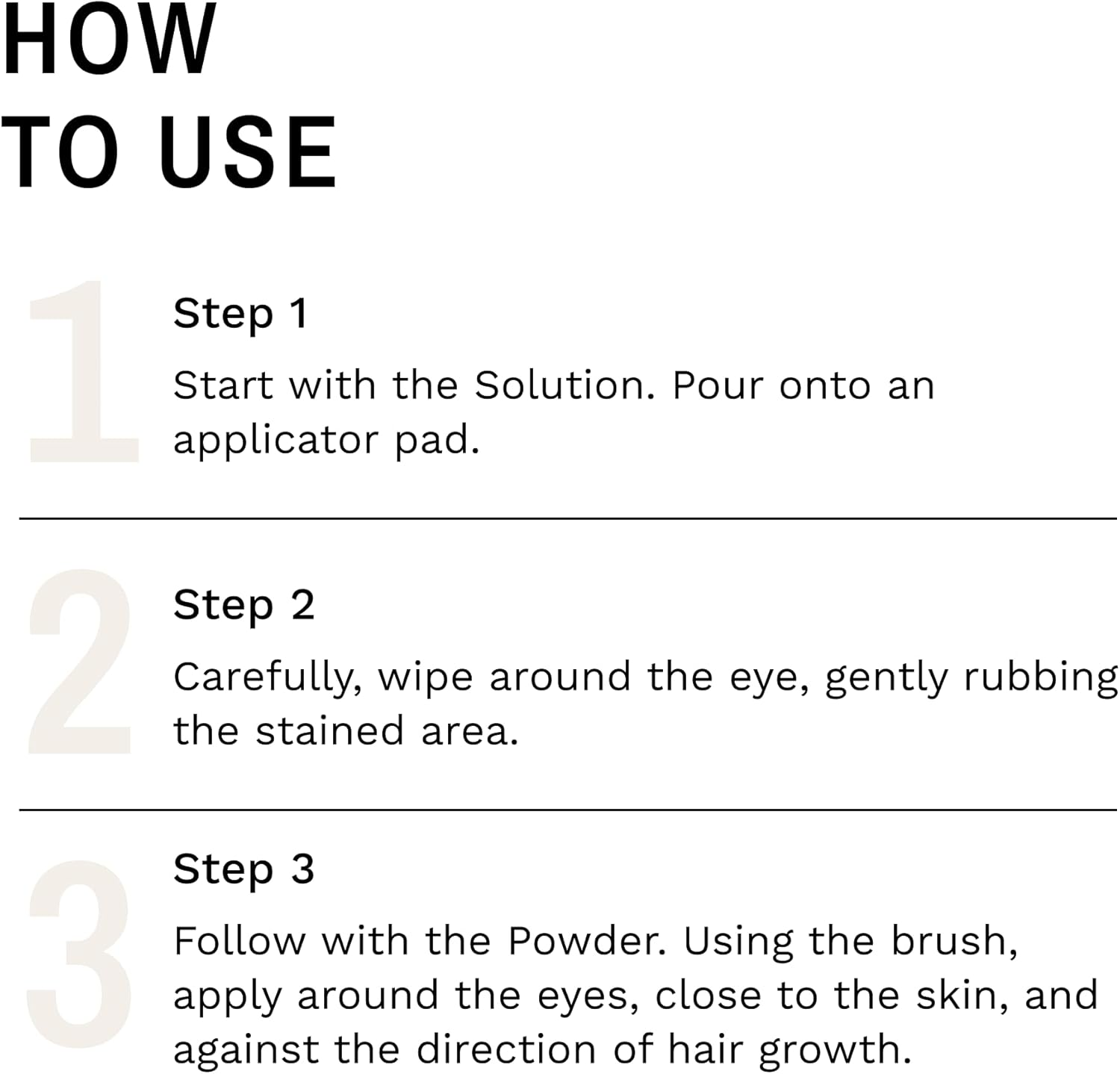 Eye Envy Dog Tear Stain Remover Starter Kit with Propowder Brush | Stain Solution, Applicator Pads, Stain Powder and Large Applicator Brush | Lasts 30-45 Days image number 6