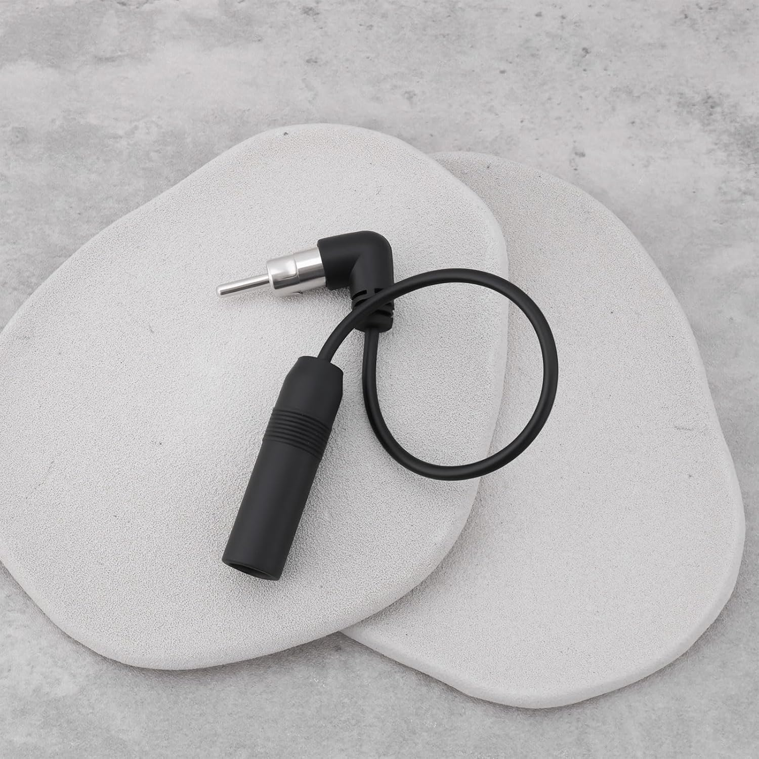 OTOTEC 2Pcs Car Stereo Audio Extension Adapter FM Radio Antenna for FM Stereo Broadcasting 20Cm image number 5