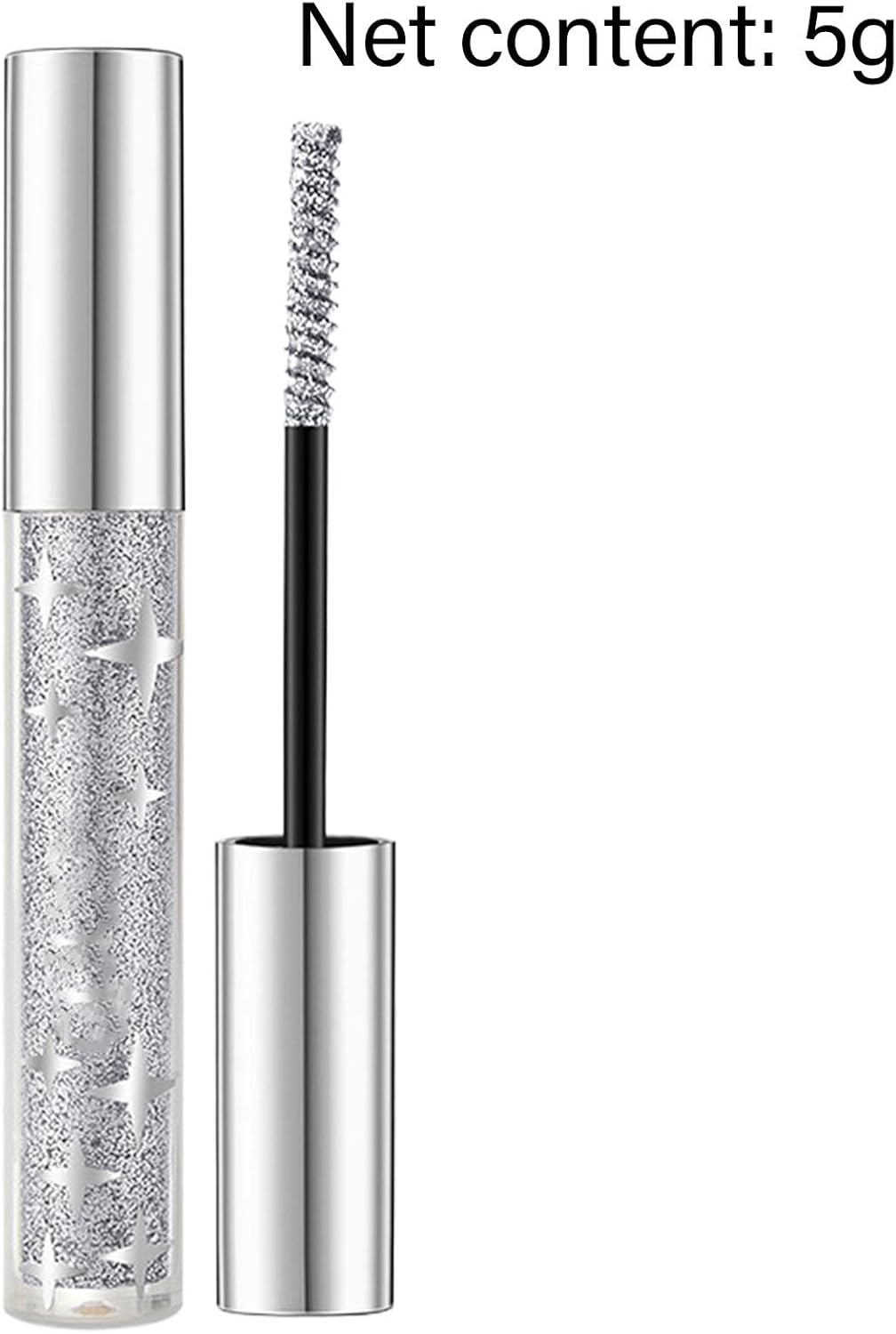 Glitter Mascara Eyeshadow - 3Pcs Diamond Set for Eyelashes, Lengthening Volumizing Colorful Mascara for Women & Girls image number 1