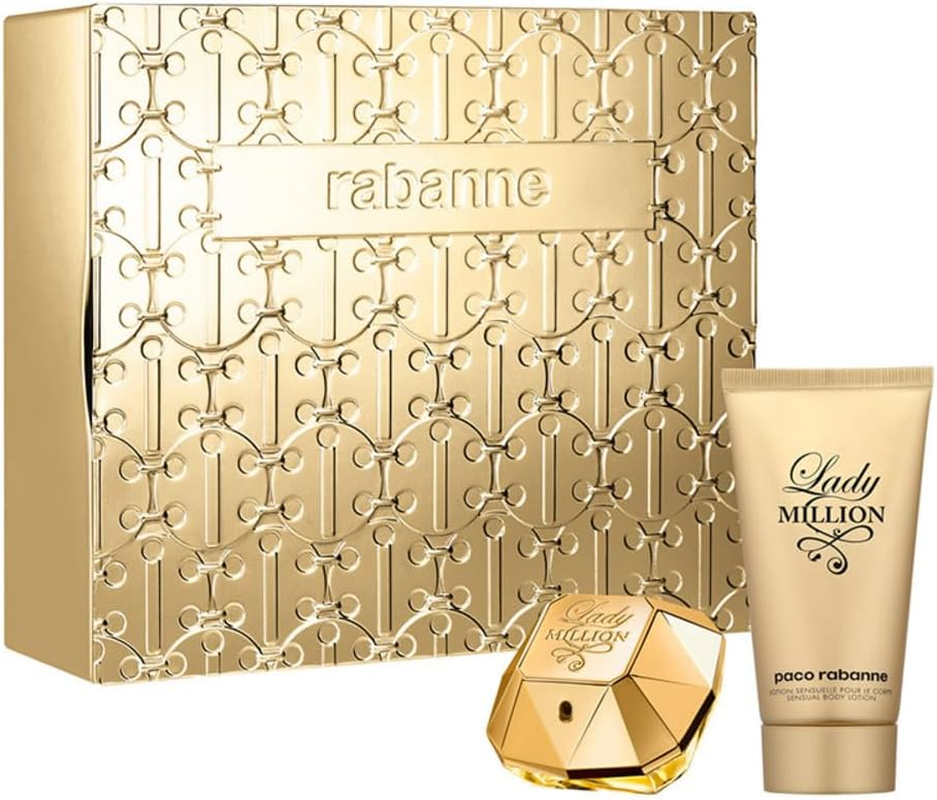 Paco Rabanne S0969AW Women'S Lady Million Eau De Parfum Gift Set (Pack of 2) image number 1