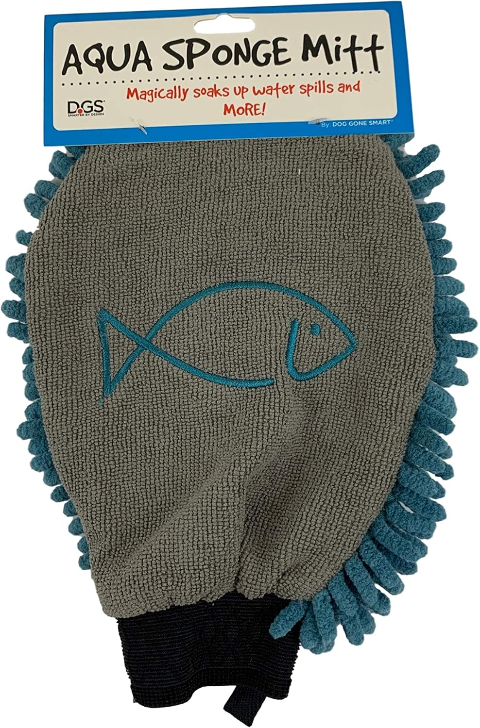 Dog Gone Smart Glass & Acrylic Aquatic Fish Tank Cleaning Glove/Mitt, Pacific Blue, Fits All