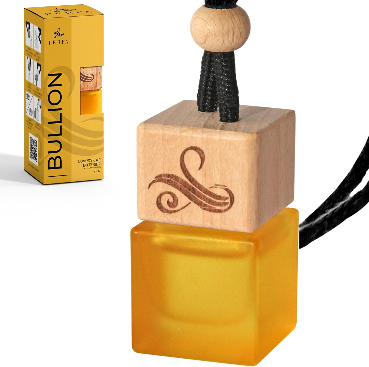 One Million Car Air Freshener for Men | Car Scents Air Freshener with Vent Clip | Strong Car Perfume Air Freshener with Odour Eliminating Technology | Long Lasting Car Air Freshener by Perfa image number 2