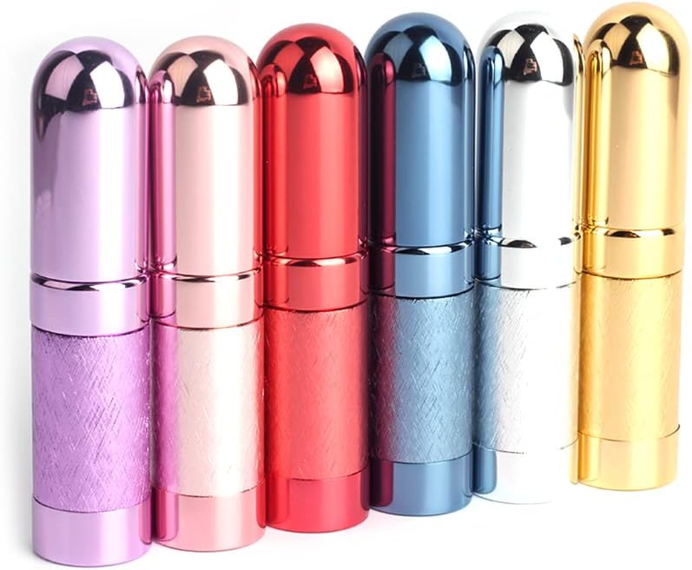 1PCS 6ML Metal Perfume Atomizer Bottle,Red image number 4