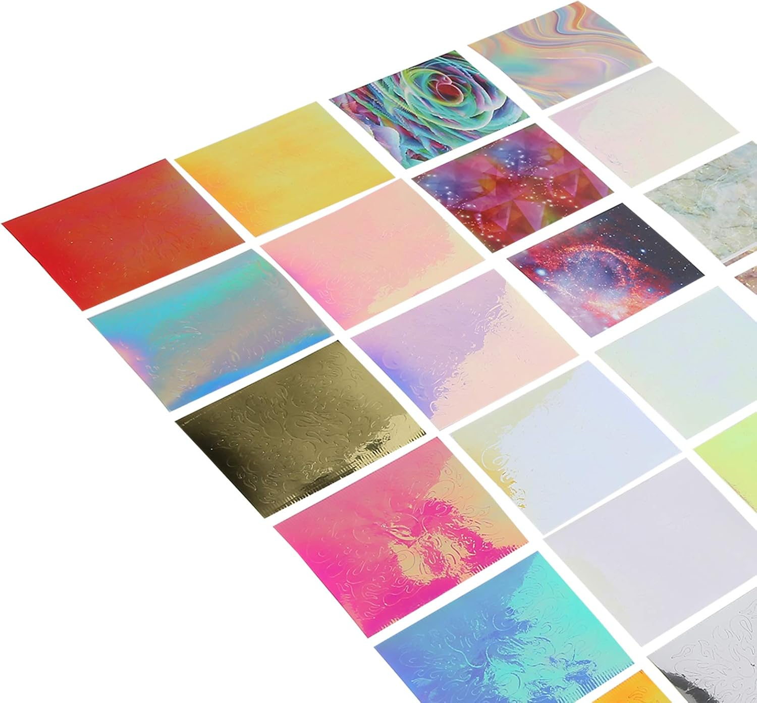 Colorful Elegnail Stickers Self-Adhesive Decoration for Nail Salon Home image number 6