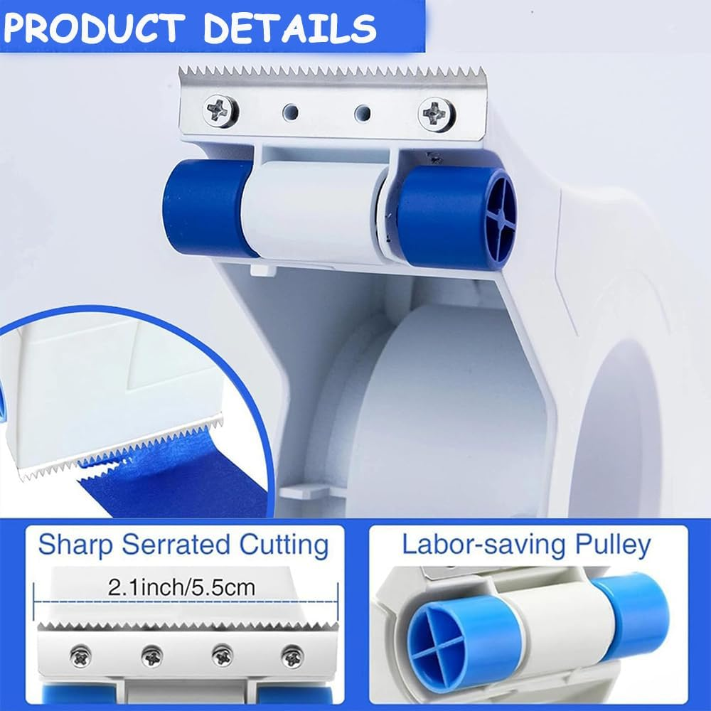 Portable Masking Tape Applicator-Paint Tape Dispenser Cutter for Trim,Painting,Windows,Door Frames-Seam Sticker Tool image number 6