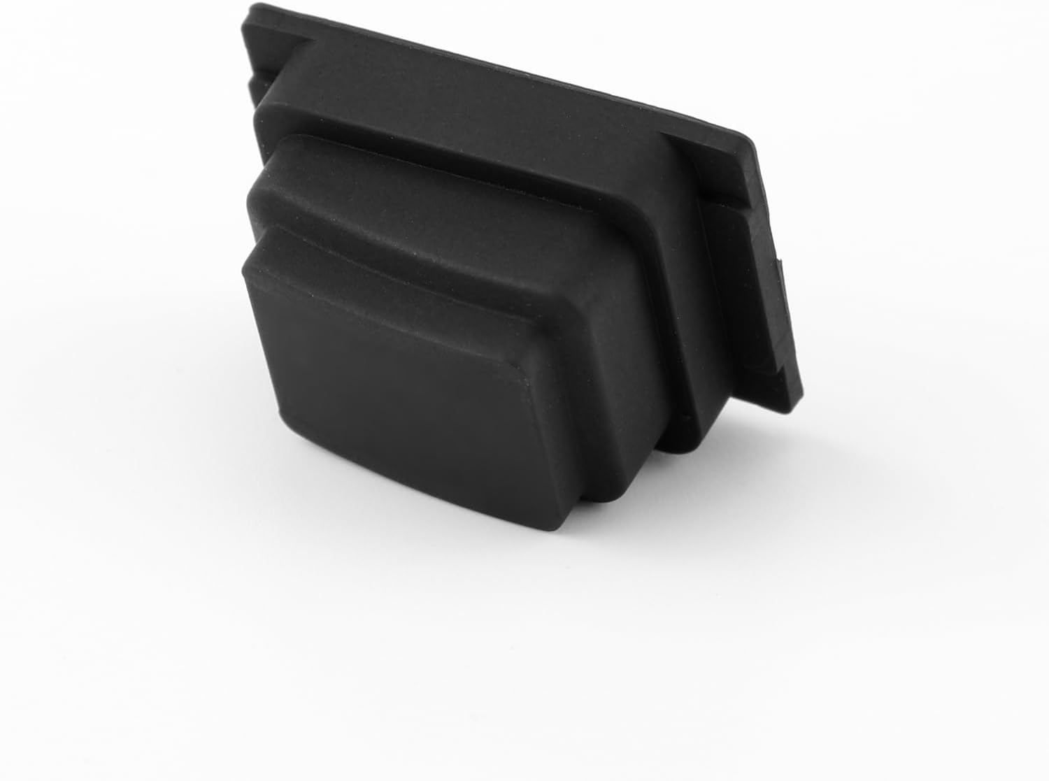 PEUTIER 2Pcs Car Exterior Door Handle Buckle Induction Button, Black Rubber Induction Button Cover Car Door Exterior Accessories Compatible with Hyundai Tucson 2015-2020 image number 3