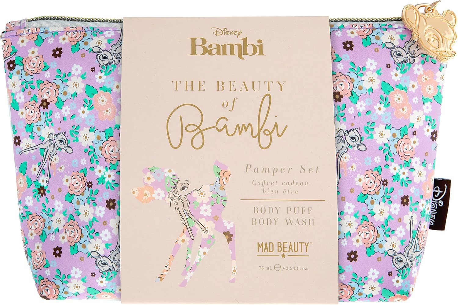 MAD Beauty Disney Bambi Pamper Set - Body Beauty Set - Unisex - Floral Scent - 75Ml