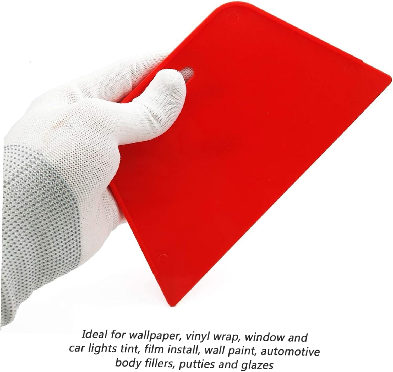 MERRYHAPY 4Pcs Car Window Tint Film Scraper Tool Set Multifunctional Film Installing Squeegees for Automotive Vinyl Wrap and Wallpaper Smoothing Professional Applicator Kit for Car Tint image number 5