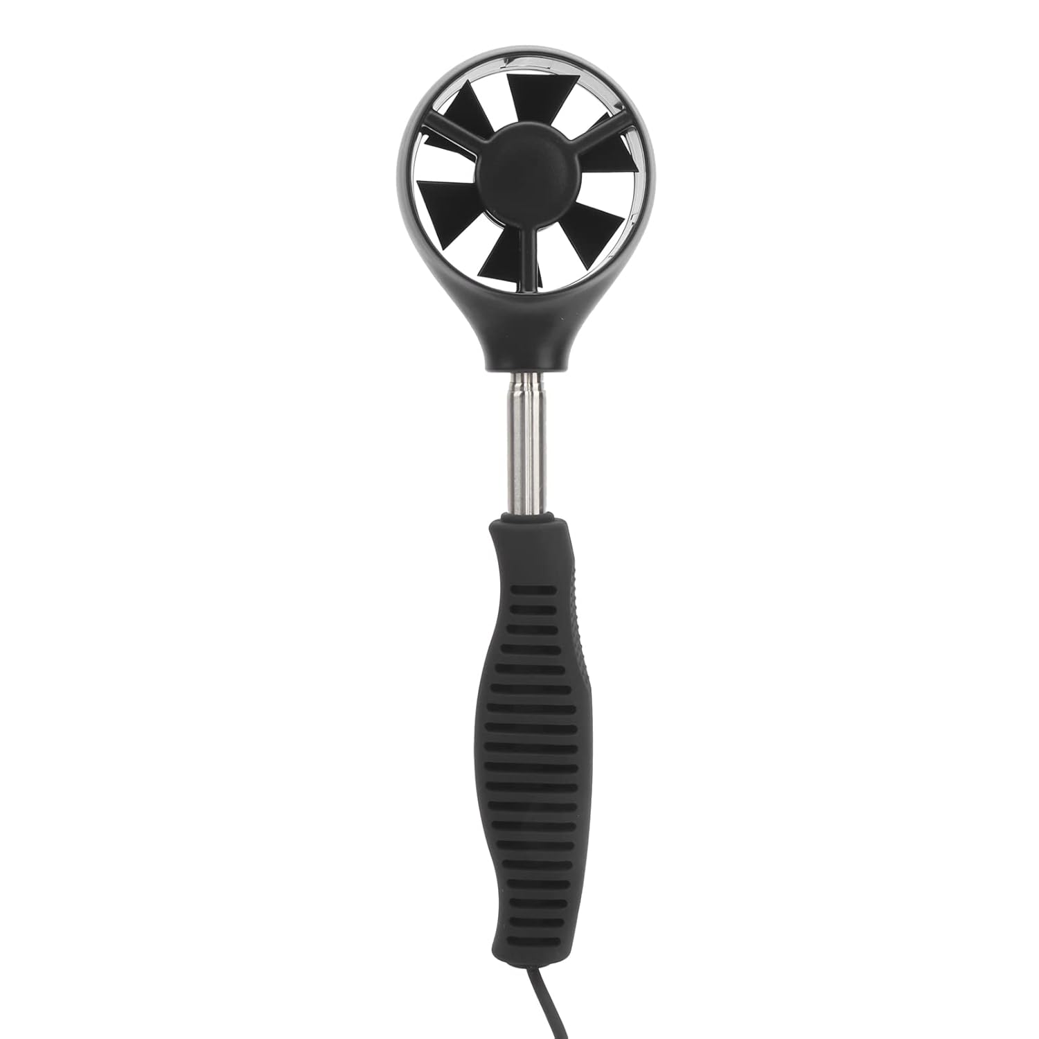 Cryfokt Digital Anemometer, Handheld Wind Speed Meter LCD Display Air Tester Industrial/Household Wind-Speed Meter for Measuring Wind Speed Temperature Humidity image number 1