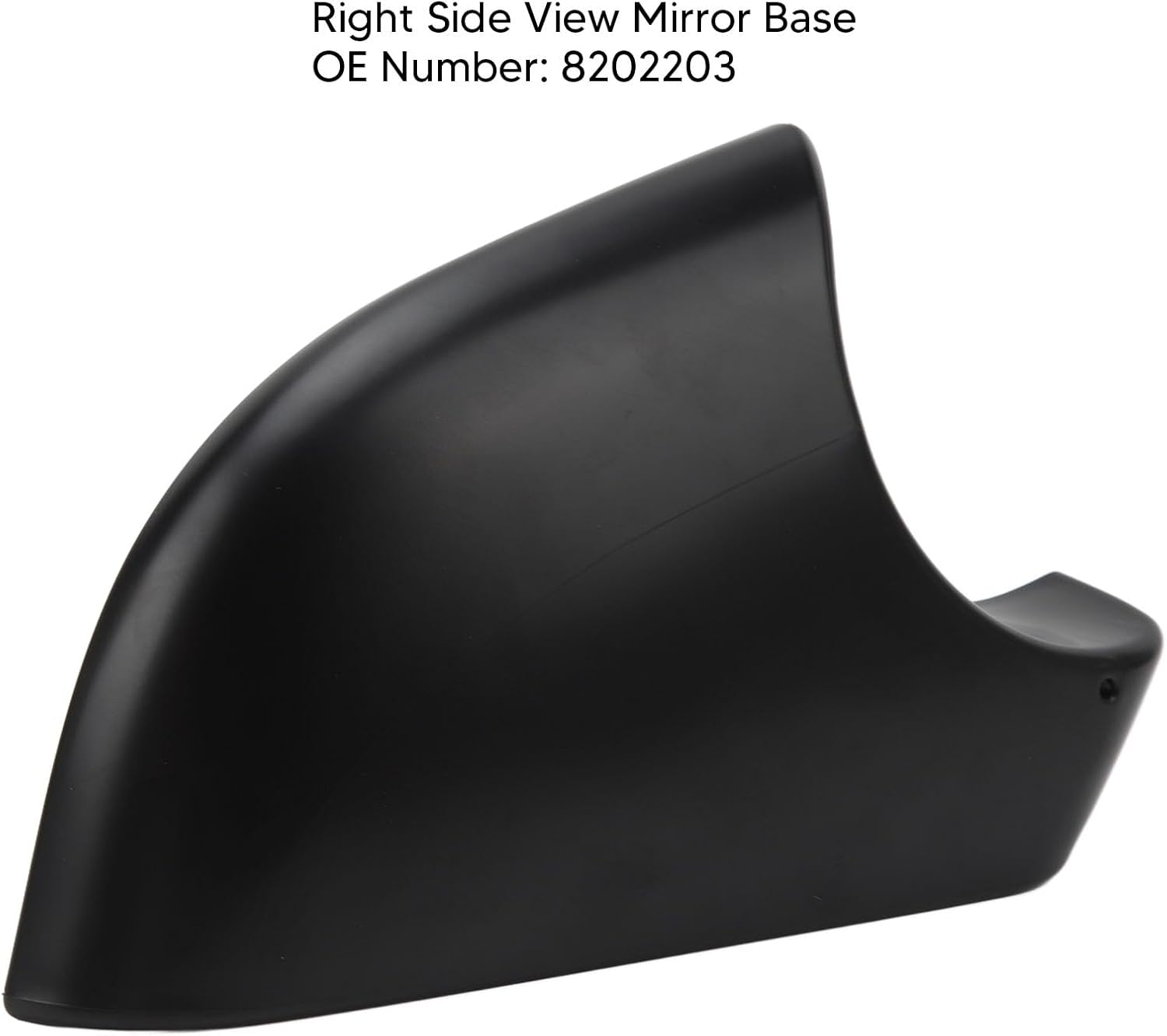 8202202 Right Side Wing Mirror Cover for Tesla Model Y 2020-2023, Passenger Rearview Mirror Cover Holder Lower Tray Cover Cap for Tesla Model Y Replacement image number 6