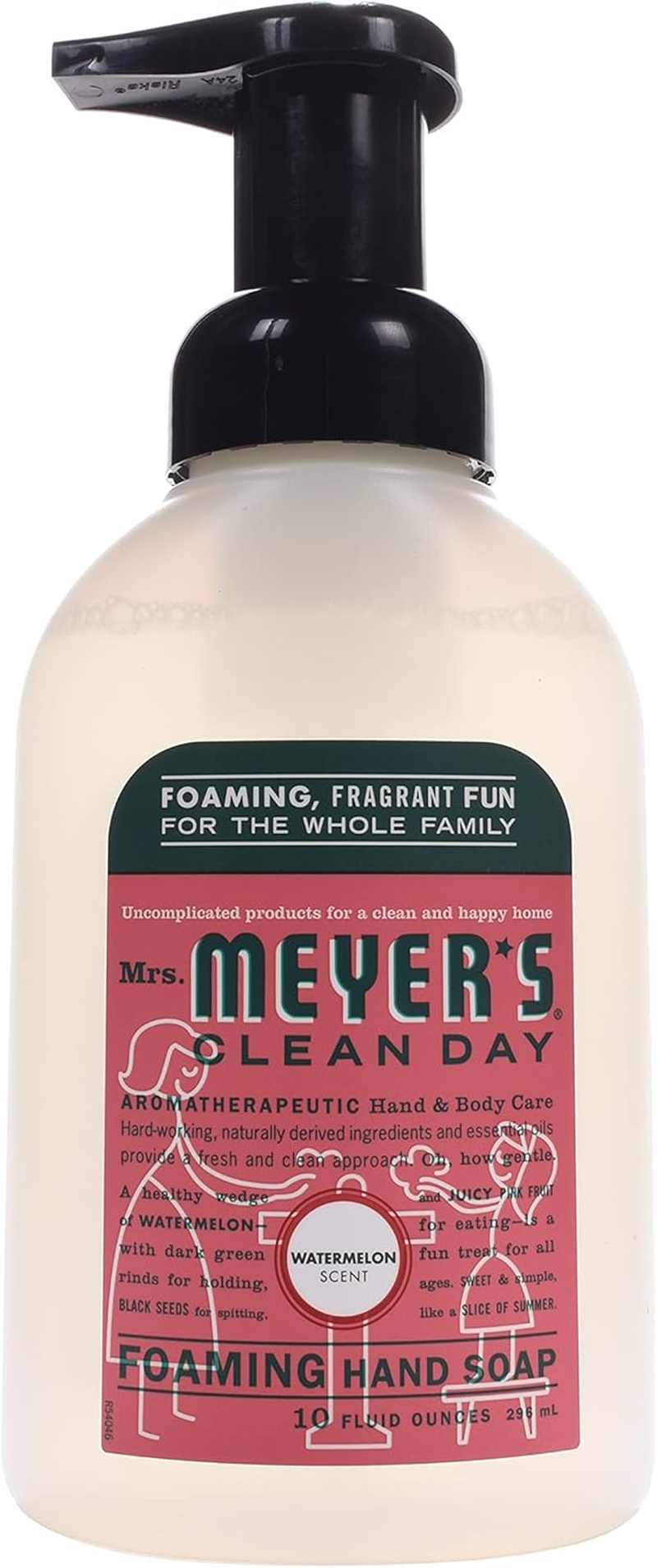 Mrs. Meyer'S Foaming Hand Soap, Watermelon, 10 Fluid Ounce image number 4