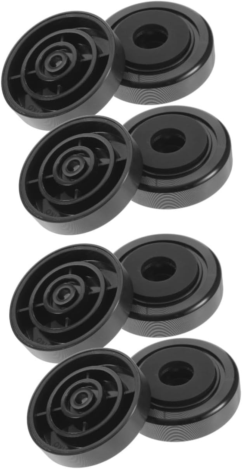 ARTIBETTER Speaker Isolation Pad and Isolation Feet for Subwoofer Metal Vibration Damper Anti-Shock Design Black 40X12Mm for Hifi Audio Equipment and Turntable Stand in Home Theater