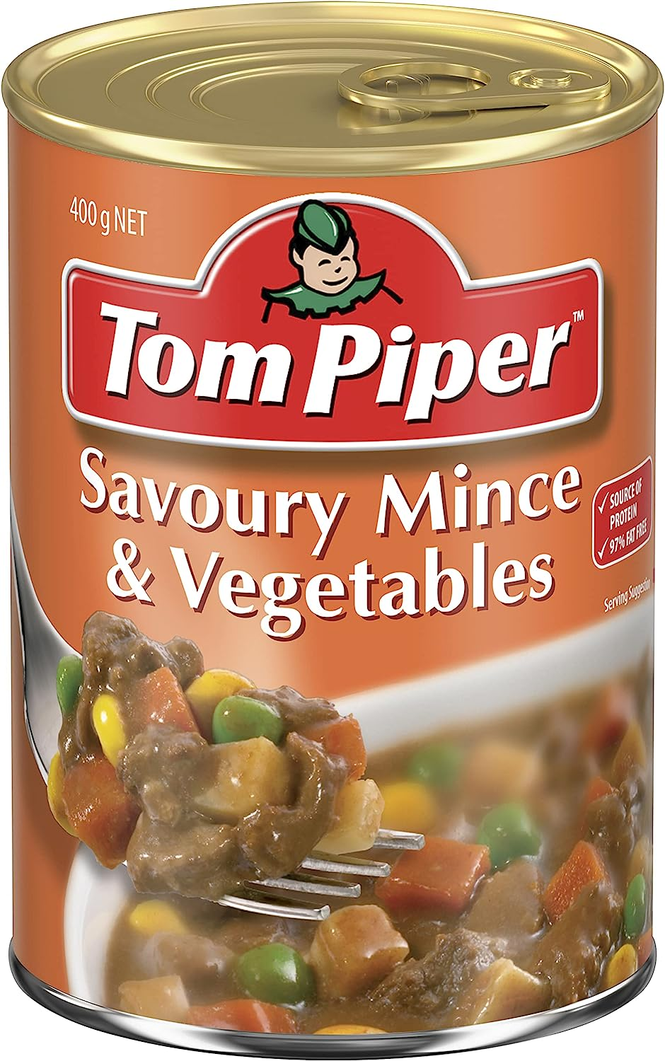 Tom Piper Savoury Mince and Vegetables Canned Meal Ready to Eat Quick and Convenient Meal 400G image number 1