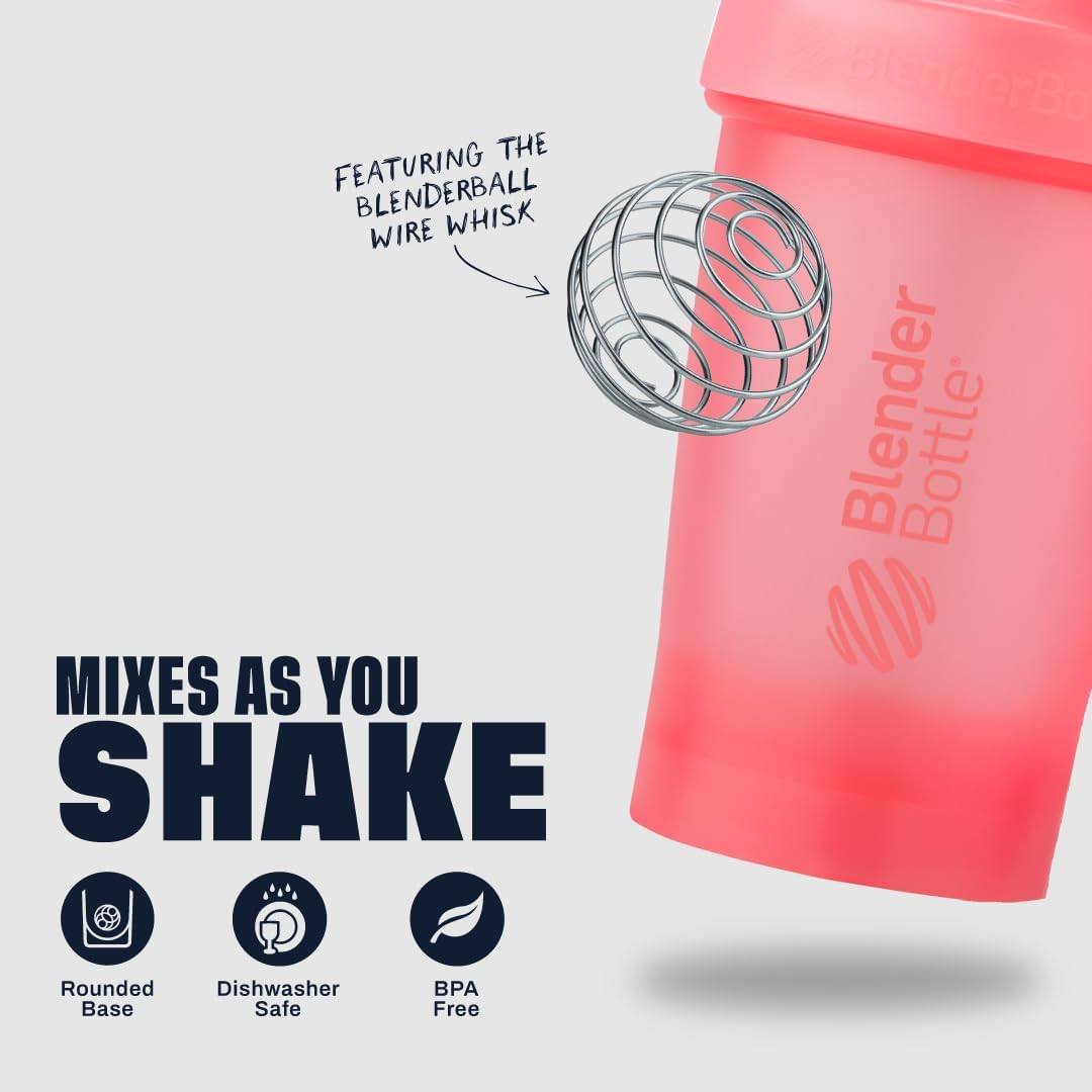 Blenderbottle Classic V2 Shaker Bottle Perfect for Protein Shakes and Pre Workout, 28-Ounce, New Pink image number 2