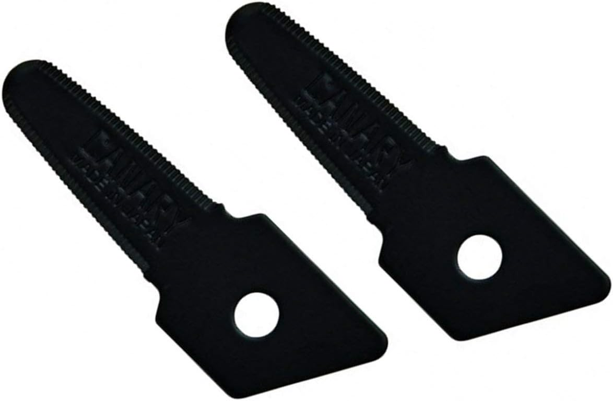 CANARY Box Cutter Replacement Blades, Non-Stick Coating Box Cutter Refill Blades (2 Pcs), 2.95 Inches Long Blade, Made in JAPAN, Black (DC-25BF2-1)