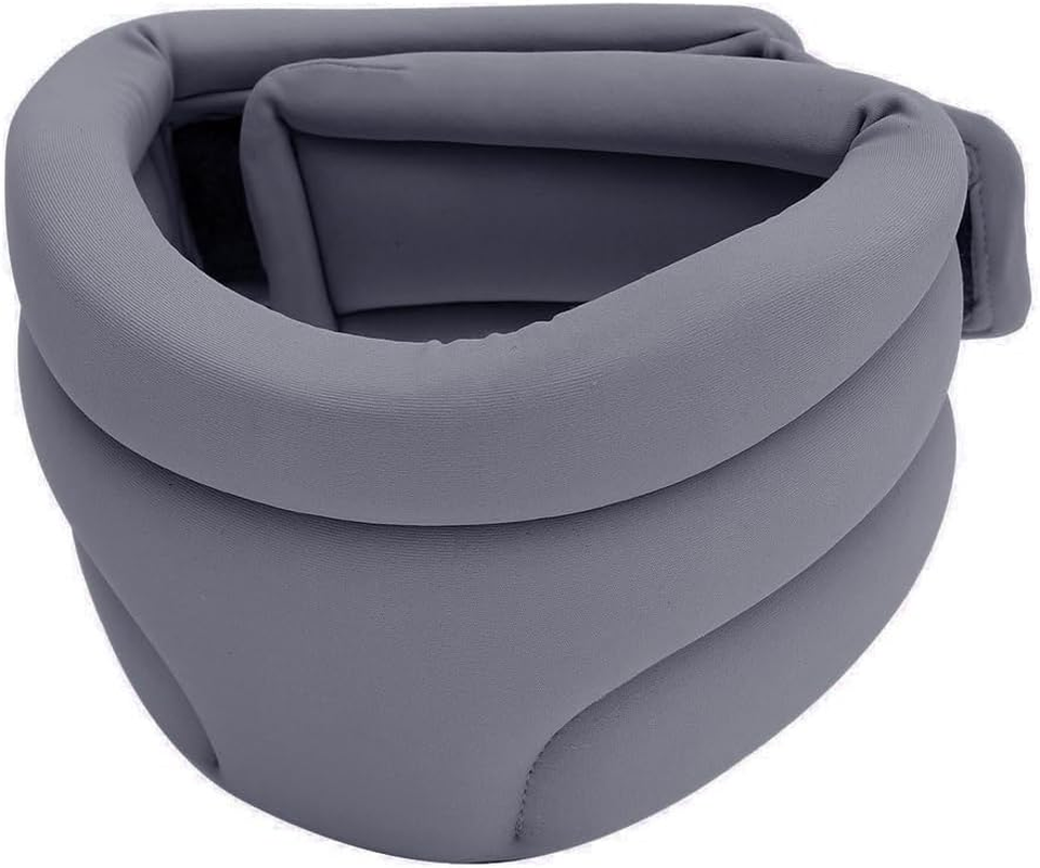 AIMALL Cervicorrect Neck Brace, Anti-Bow Forward Neck Straightener, Fixed Support Cervical Sleeve, Memory Foam, Available in Black, Grey, Pink