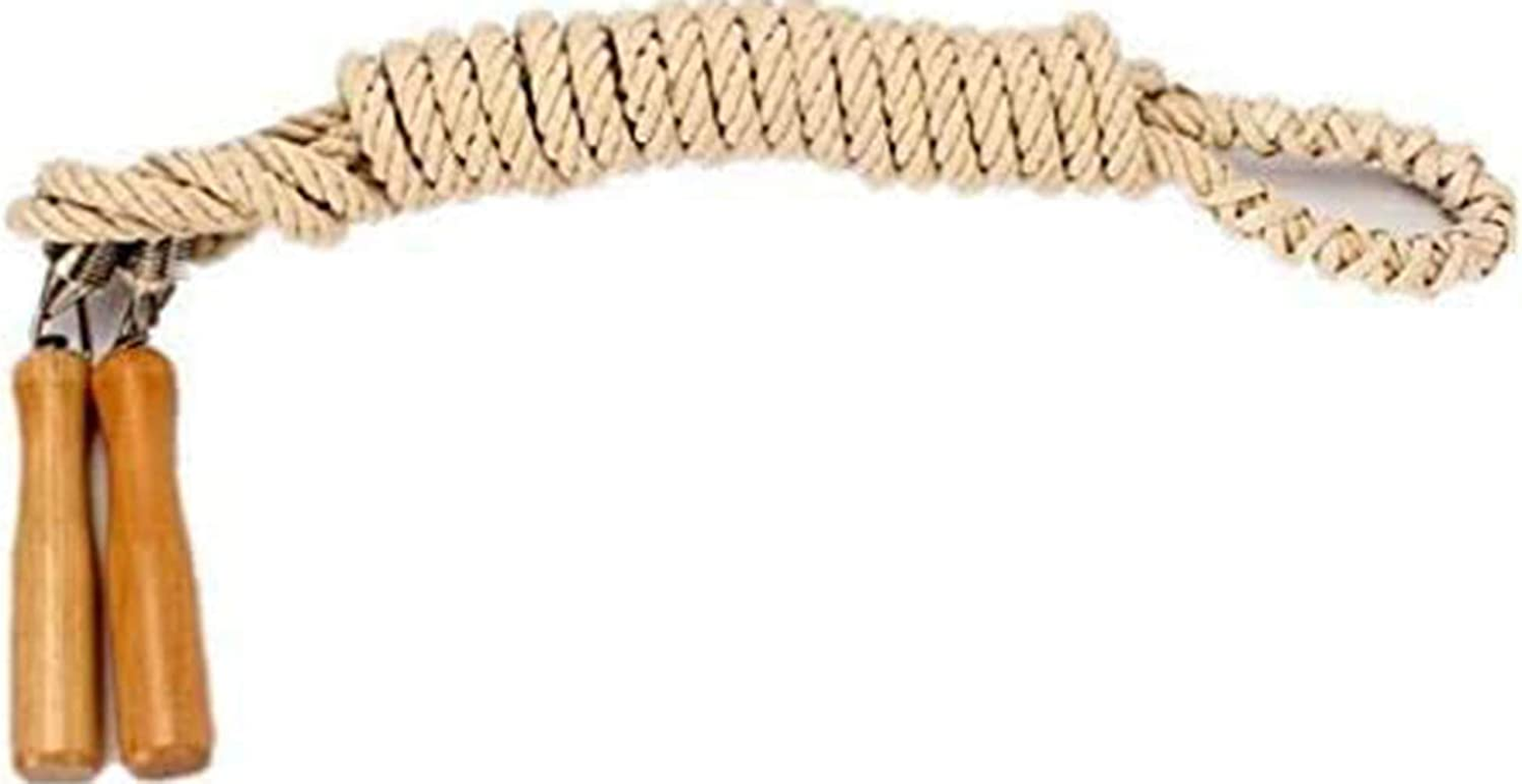 Skipping Rope, Multiplayers Long Jump Rope 5Meters -7Meters -10Meters Wooden Handle for Kids and Adult Best Team Group Skipping Rope for School Sport and Outdoor Activity image number 2