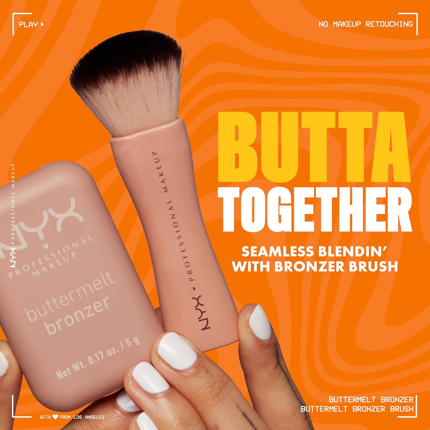NYX Professional Makeup BUTTERMELT BRONZER BUTTA than U (Pack of 2) image number 2