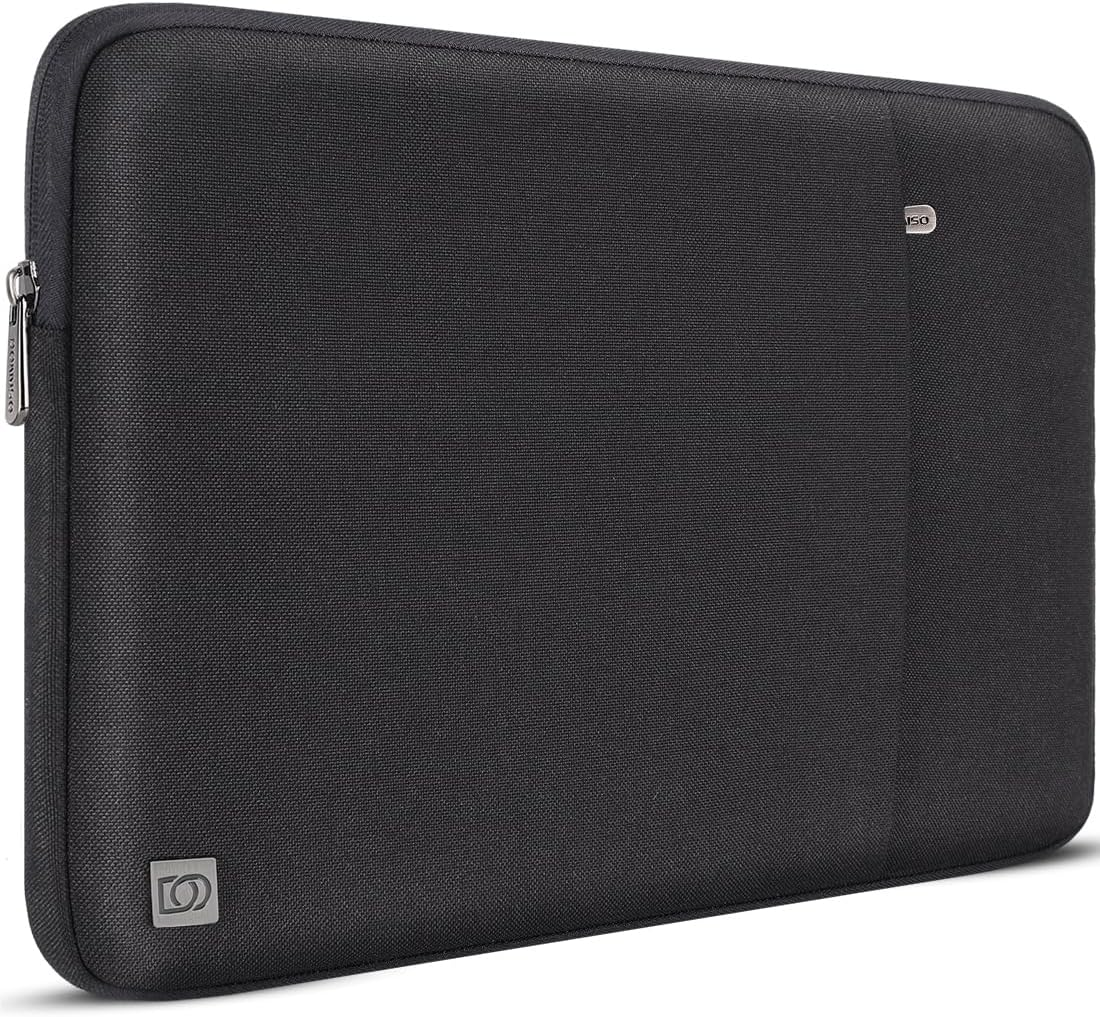 DOMISO Laptop Case Laptop Sleeve Cover for 16 Inch Macbook Pro M4/M3/M2/M1 Pro/Max A3403 A3186 A2991 A2780 A2485 A2141,Compatible with 15.6 Inch HP Lenovo Dell XPS 16,Black image number 5