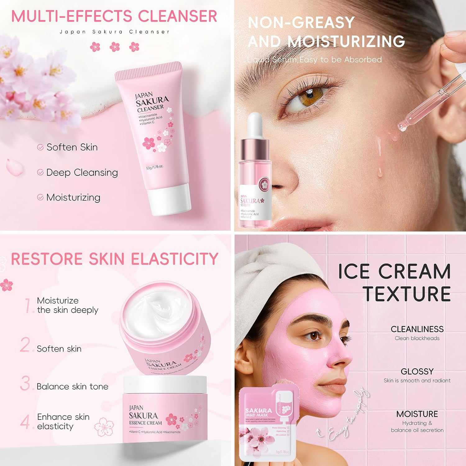 Skin Care Set, Skin Care Sets & Kits, Travel Skin Care Moisturizing Essentials Set image number 4